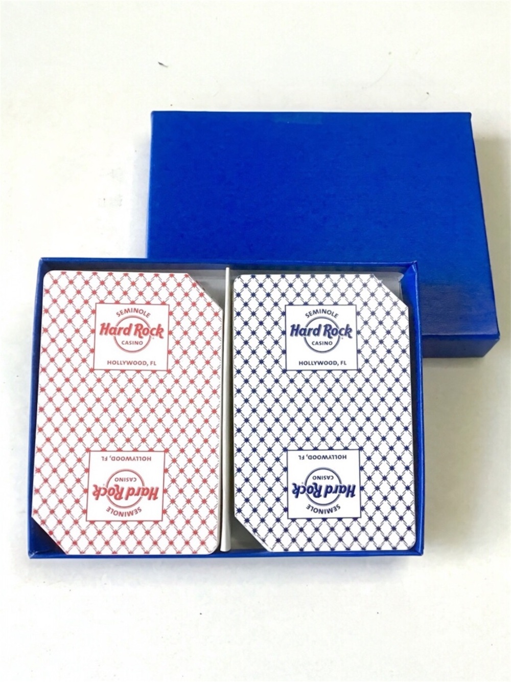 Seminole Hard Rock Casino Playing Cards Hollywood FL 2 Played Decks in Box